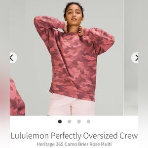 Lululemon Perfectly Oversized Crew
